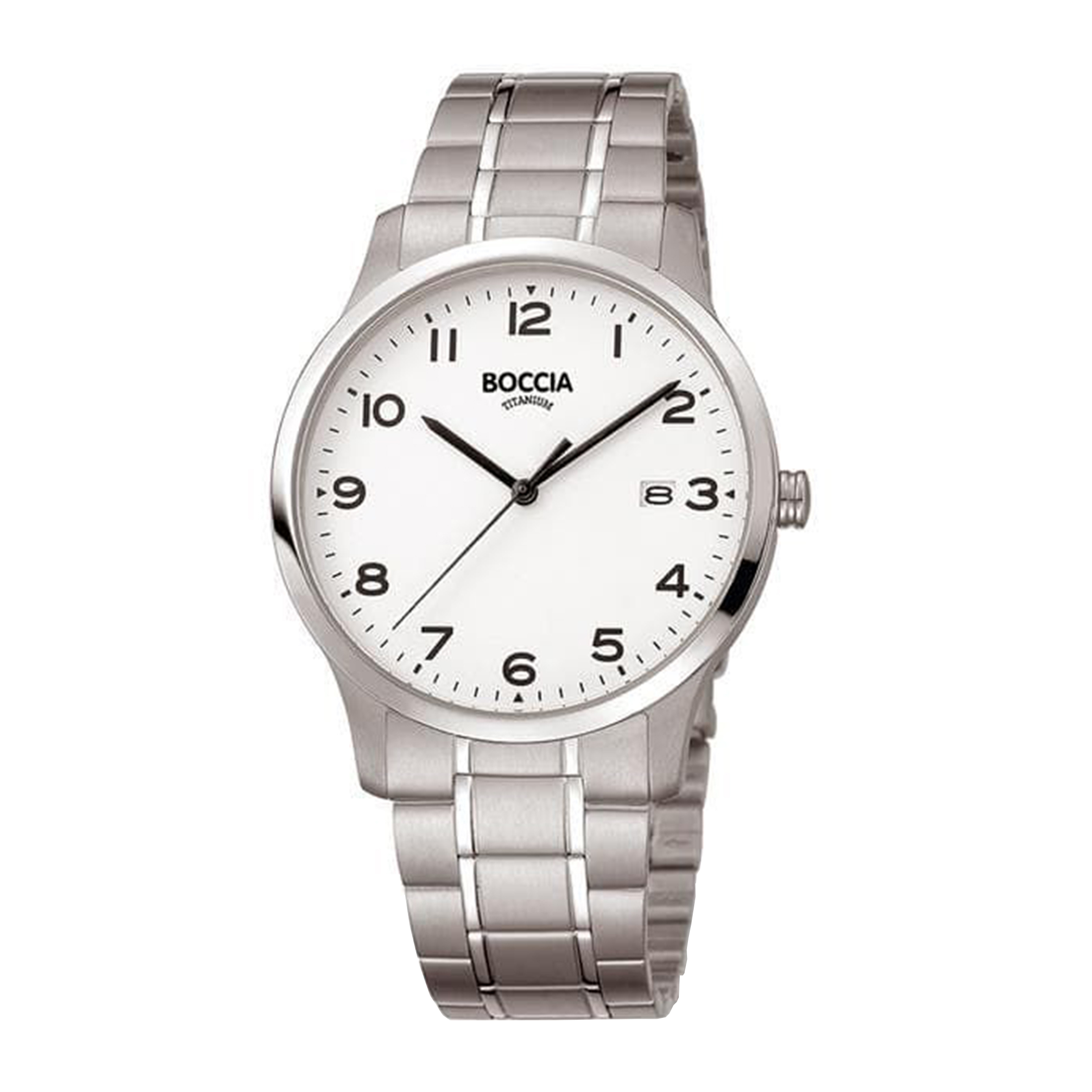 Boccia Quartz BOC-3620-02 Heren - 39mm