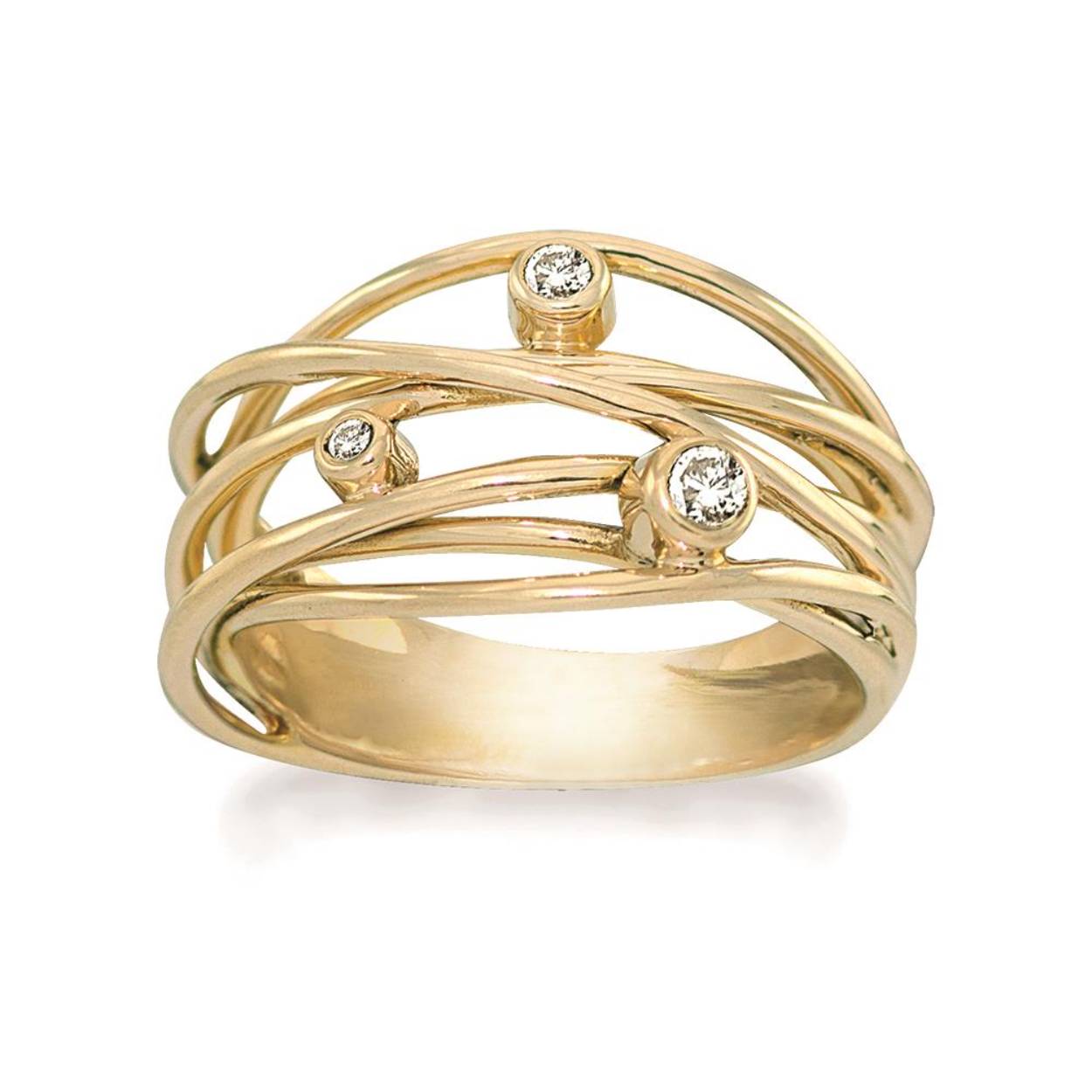Rabinovich zilver goud verguld sparkling dream RAB-70303306-56
