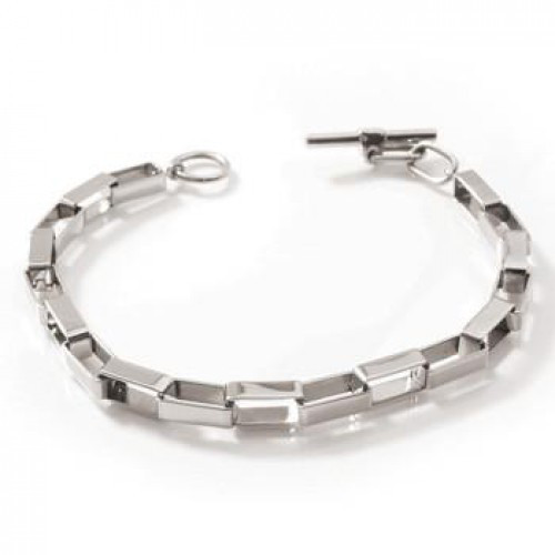 Set van schakel collier 45 cm en armband 20 cm Kapitel sluiting