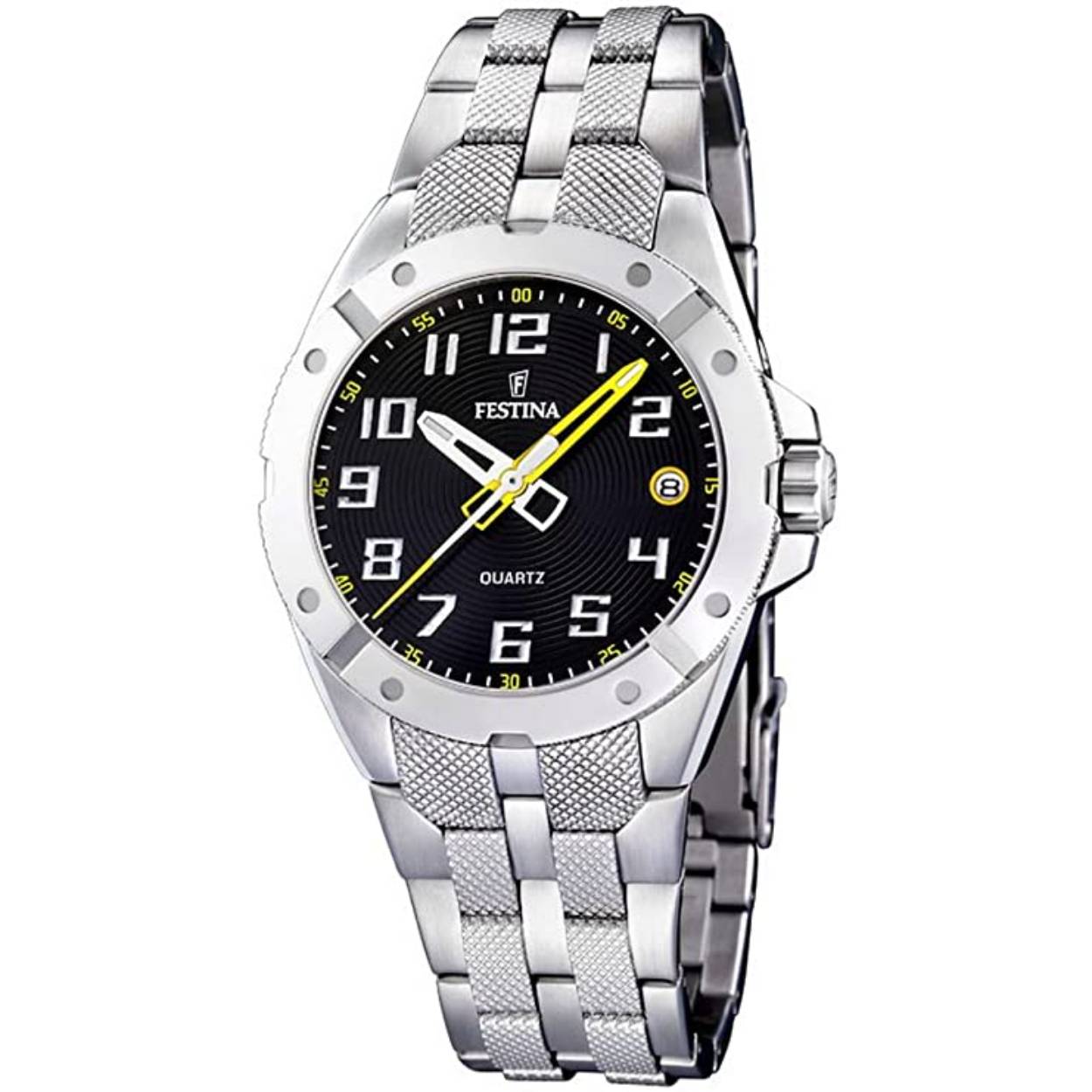 Festina horloge edelstaal- cijfers 16392/5
dit betreft een klein model voor dames of jongens
