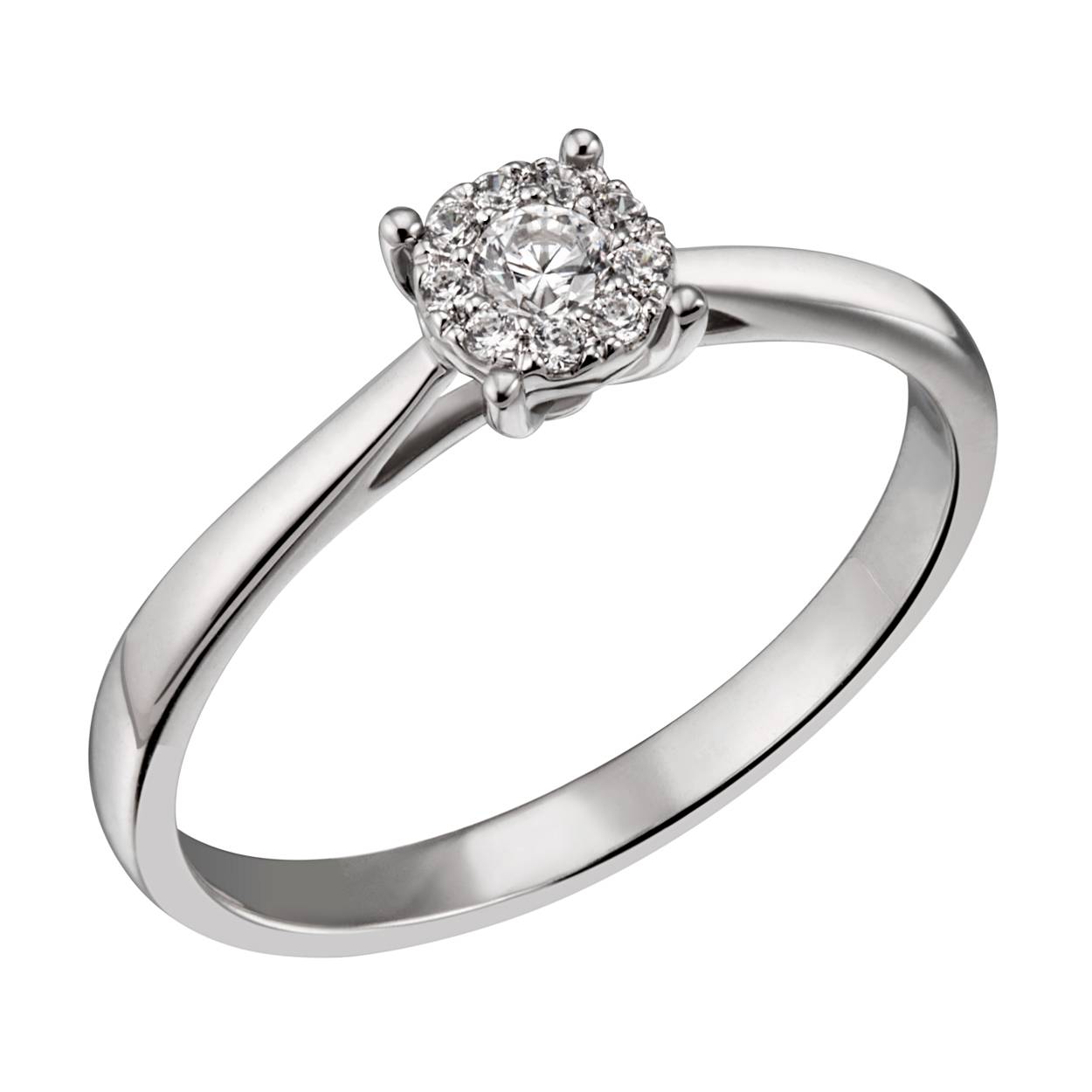 Ring briljant WG