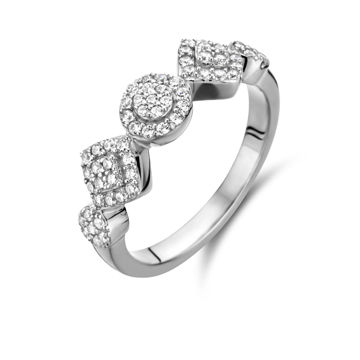 Zilveren ring met zirkonium van het merk Silver Rose
Maat 54 (ook verkrijgbaar in andere maten)
Bijhorende armband ook verkrijgbaar