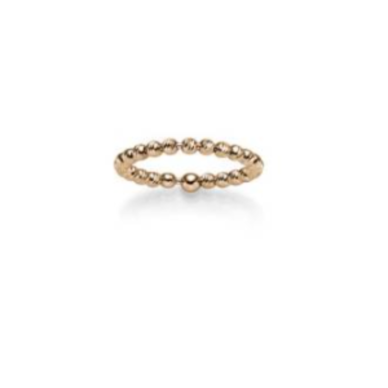 ROSE GOUD ring kogel 2,2mm mt 52,5 Koos 1.4 gram