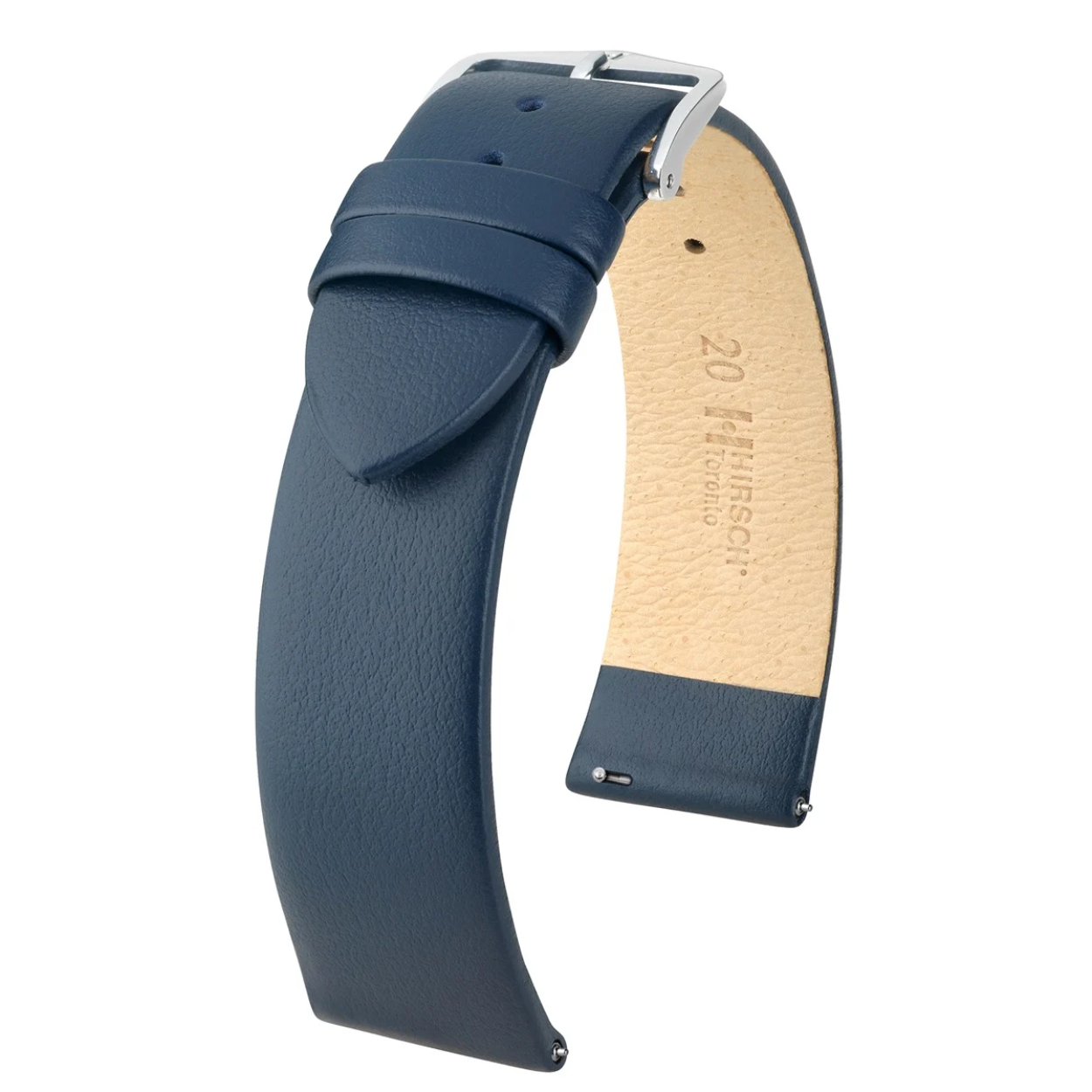 Het Hirsch horlogeband Toronto NQR M 18mm, modelnummer H03702180NQ-2-18, is een stijlvolle blauwe horlogeband met een bandbreedte van 18mm. Deze band is ideaal voor iedere polsmaat en biedt comfort en duurzaamheid. Draag het eenvoudig door de band aan uw horlogekast te bevestigen voor een moderne uitstraling. Perfect voor dagelijks gebruik of speciale gelegenheden.