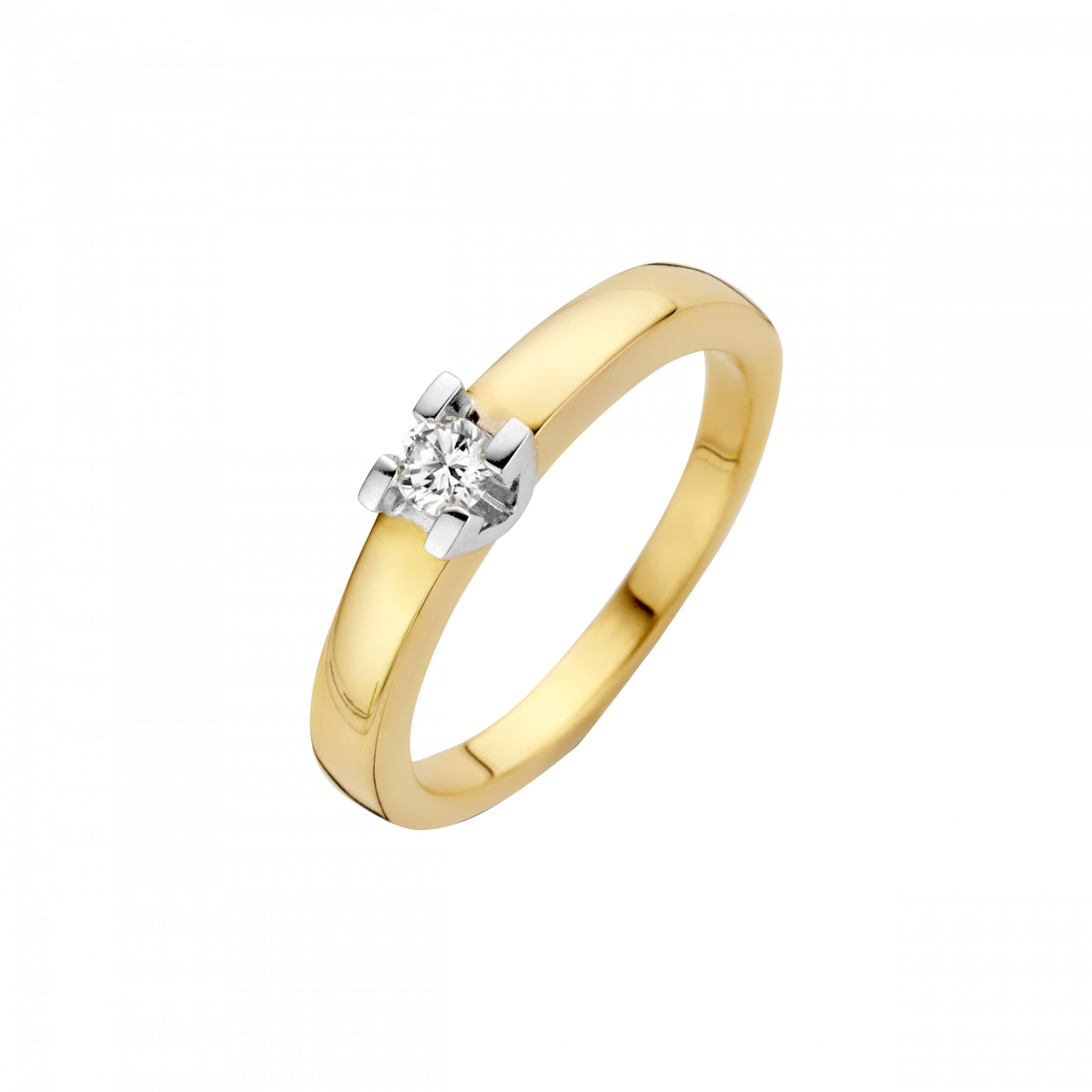 Comfortabele robuuste stijlvolle ring, model VOLONTA. 