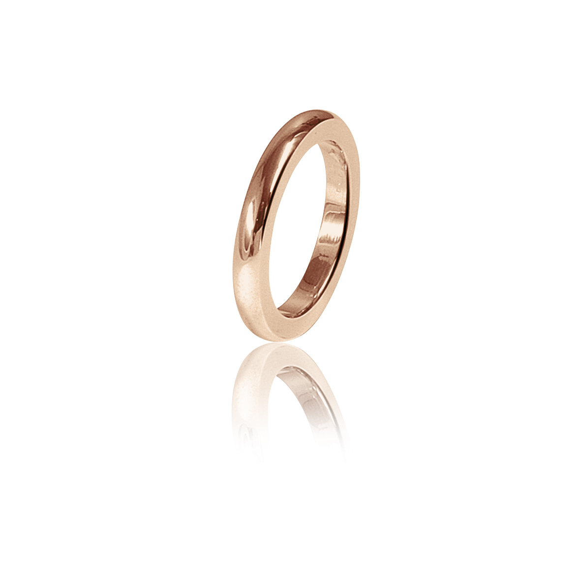 14kt. Roségouden aanschuifring, massief 2x2mm, 1BAS20204R