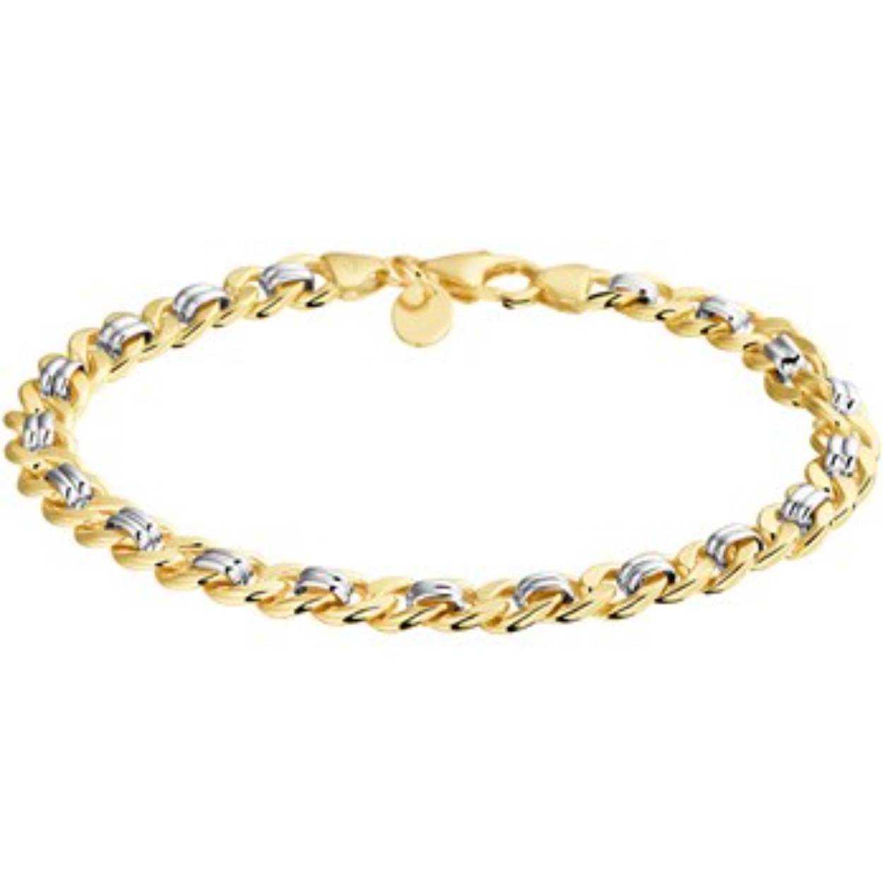 Zilgold is het voordelige alternatief voor massief goud met behoud van kwaliteit. De buitenmantel van een Zilgoldsieraad bestaat uit gekeurd massief goud van 14 karaat. De binnenkant is gevuld met massief zilver om het sieraad de sterkte en gewicht te geven van een massief gouden sieraad.