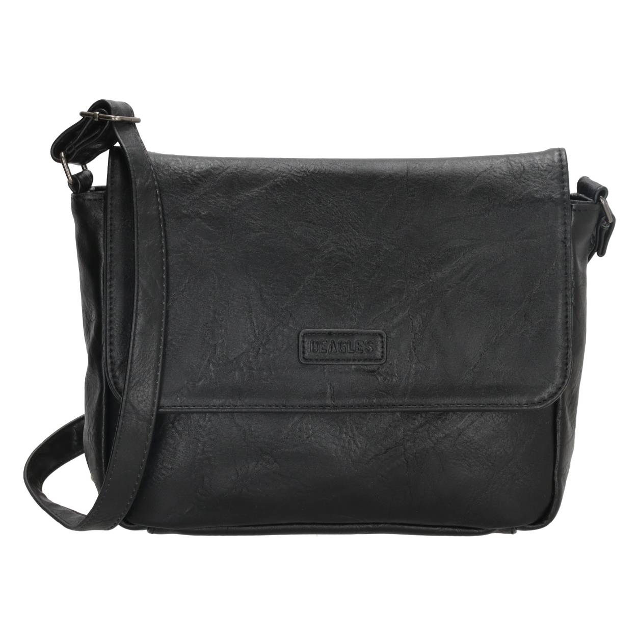 Wij zijn van mening dat iedere vrouw een goede schoudertas nodig heeft. Daarom is deze schoudertas uit de Dunas collectie van Beagles ideaal voor jou! Je draagt hem namelijk aan de verstelbare schoudertas. De tas sluit met een overslag wat hem helemaal uniek maakt. Daarnaast heeft de tas een heel aantal opbergvakken voor al jouw belangrijke spullen!

De eigenschappen van de schoudertas zijn:

Verstelbare schouderband
Hoofdvak met overslag 
3 opbergvakken