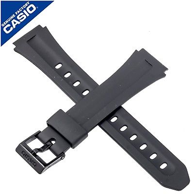 Dit Casio horlogebandje is gemaakt van kunststof en wordt aan het horloge bevestigd door middel van pushpins. De band heeft een breedte van 22.0 mm en wordt gesloten door middel van een gesp. De band heeft geen rechte aanzet wat betekent dat deze band alleen geschikt is voor de horloges die hieronder worden vermeld.

Originele band voor:
Casio vintage F-201W-1AEF horloge
Casio vintage F-201W-9AU horloge
Casio F-201WA-1A horloge
Casio F-201WA-9A horloge
Casio F-201W-1A F-201 horloge
Casio F-201W-1A(3234) F-201 horloge
Casio F-201W-9A F-201 horloge
Casio F-201WA-9AV(3238) F-201 horloge
Casio F-201WA-1A(3238) F-201WA-1A(3238) horloge
Casio Collectie F-201WAM-5AVEF Classic horloge
Casio Collectie F-201WAM-7AVEF Classic horloge
Casio Collectie F-201WAM-9AVEF Classic horloge