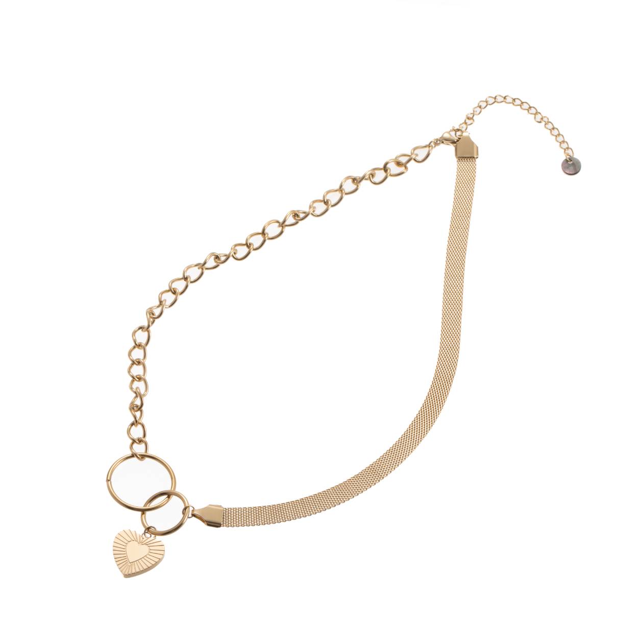 Edelstalen collier van het trendy merk go dutch