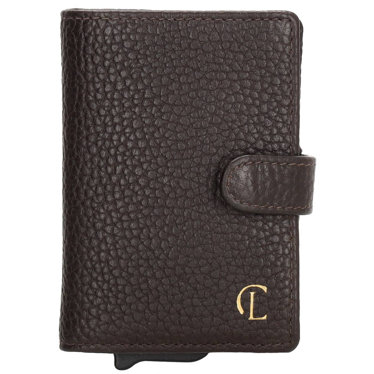 Charm London creditcard etui, leverbaar in diverse kleuren.