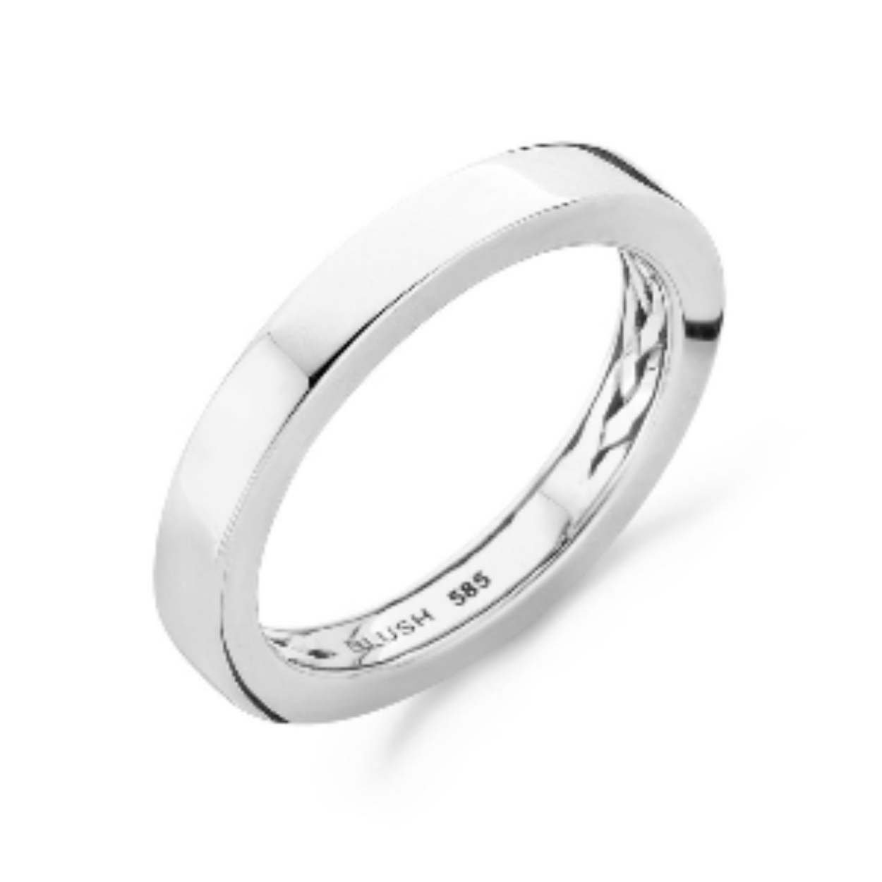 BLUSH RING WIT GOUD 14KT 1052WGO/50