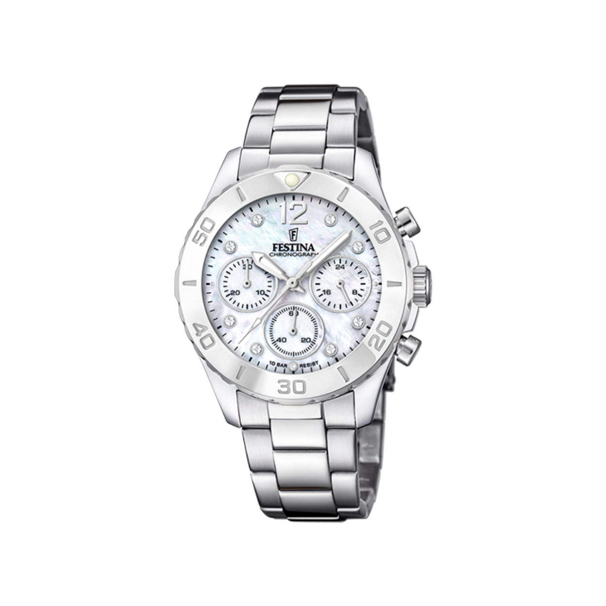 Sportief Dameshorloge met chronograaf van Festina