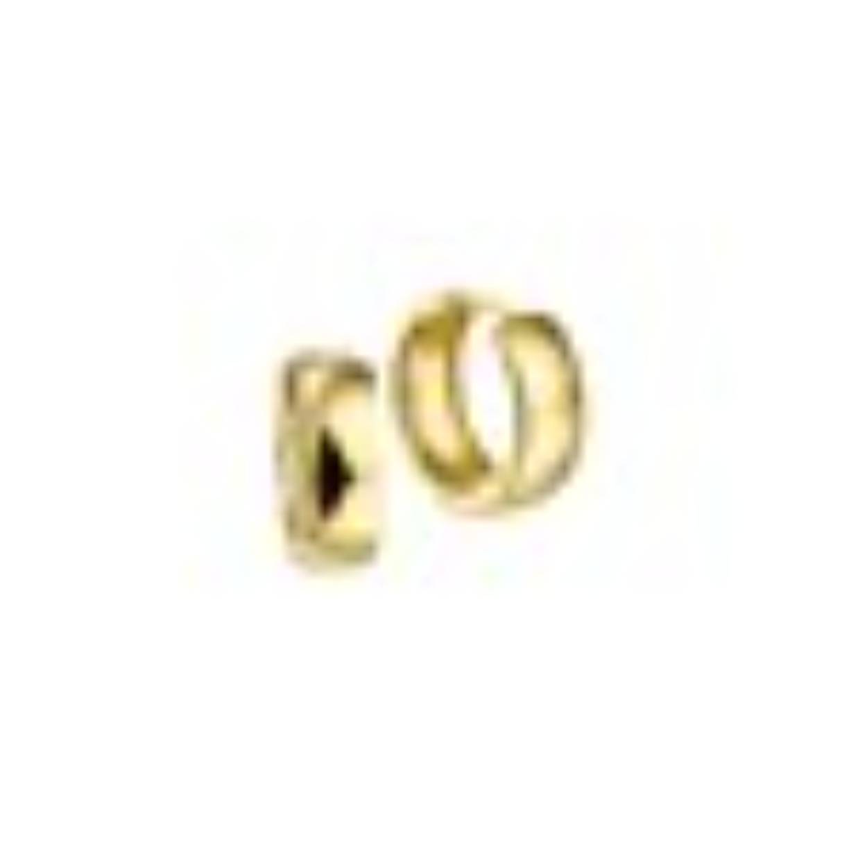 14k geelgouden klapcreool