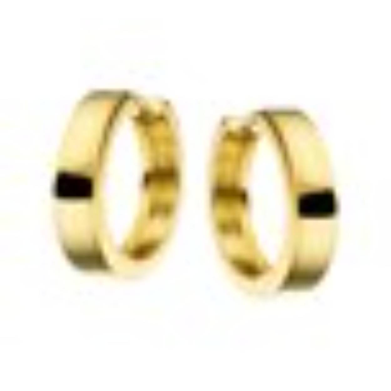14k geelgouden klapcreool