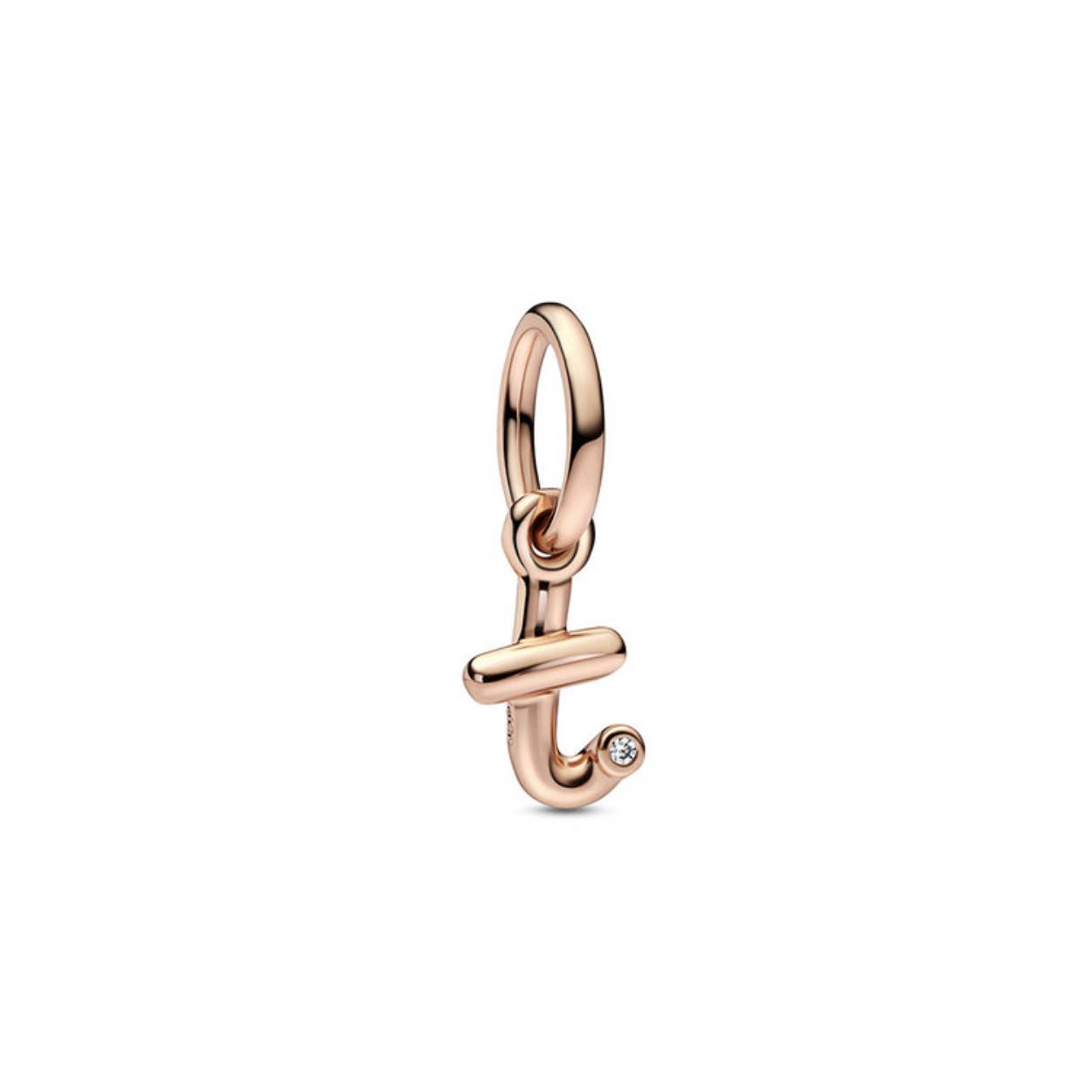 Pandora hanger rosé letter t