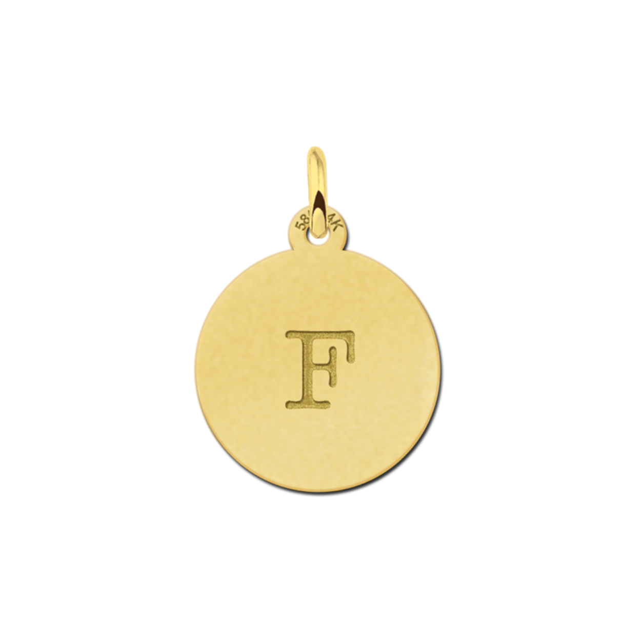 14 karaat geel gouden letter hanger.

Deze hanger kan u bestellen met Initiaal naar keuze.
U kan bij het afrekenen, bij het kopje opmerkingen vermelden welk initiaal er op gegraveerd mag worden. (bijvoorbeeld: letter A )

Bij eventuele andere vragen kunt u ons telefonisch bereiken.

Levertijd ongeveer: 14 dagen.
U word op de hoogte gehouden over het leveringsproces.

Is deze mooie hanger met letter van goud een cadeautje voor jezelf of voor iemand anders? Bekijk ons assortiment voor bijpassende sieraden.