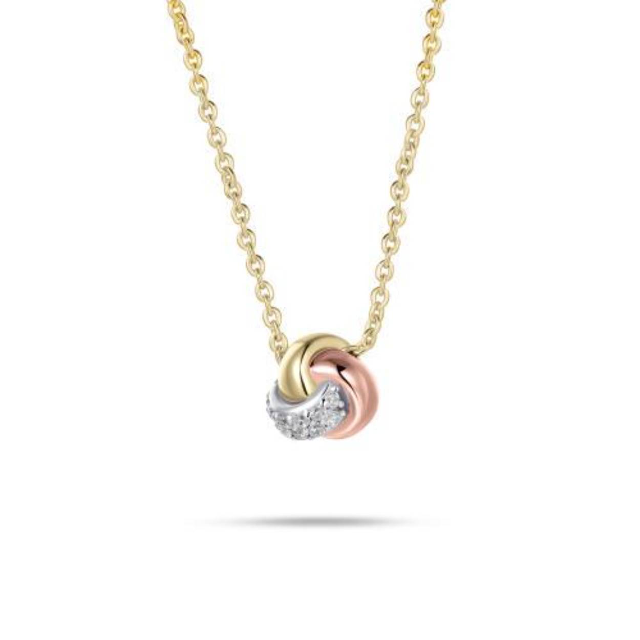 Collier zilver doublé Gisser