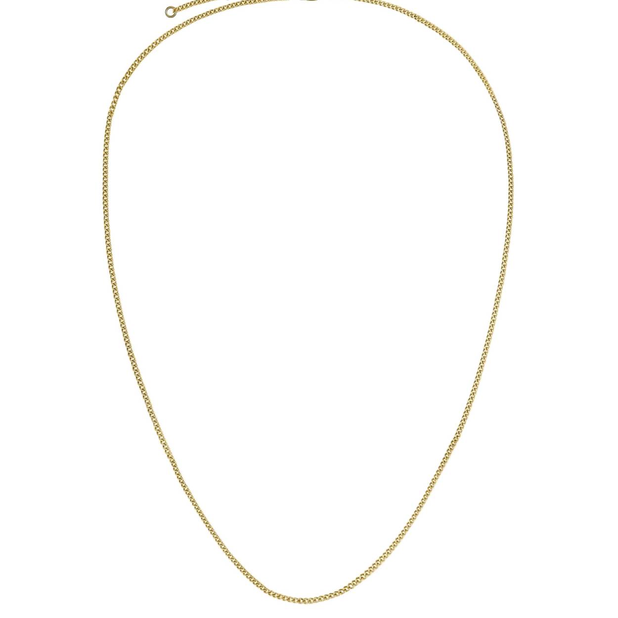 Rosefield JNFCG-J622 Flat Curb Necklace Gold