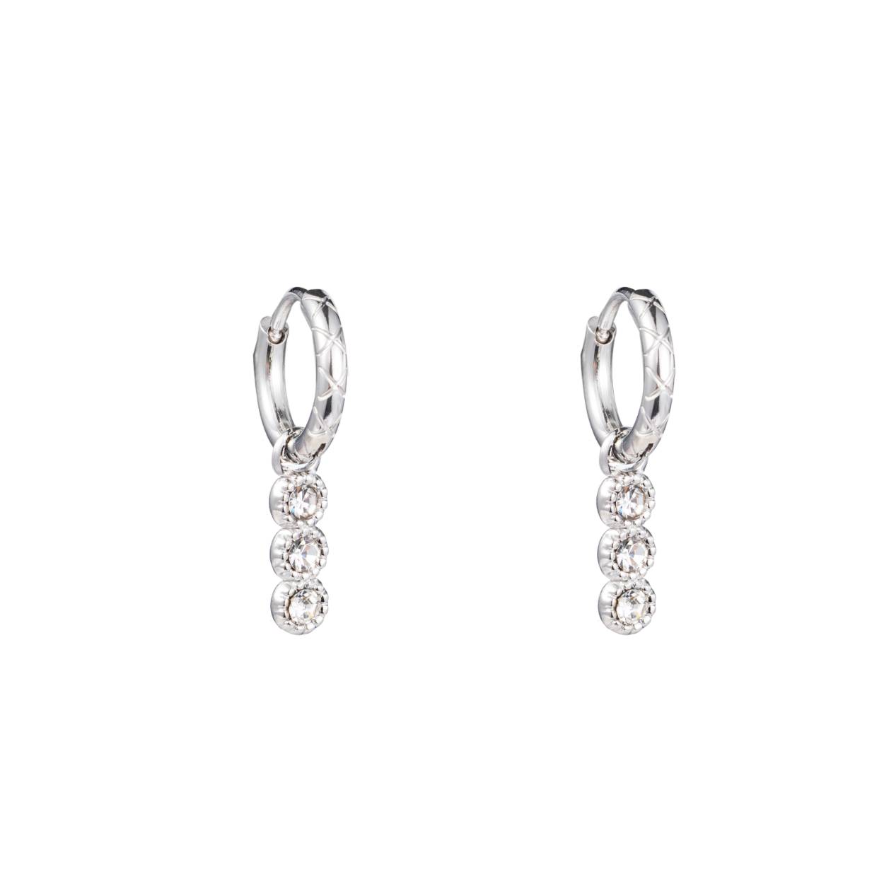 Go Dutch Oorbellen tree in a row ring