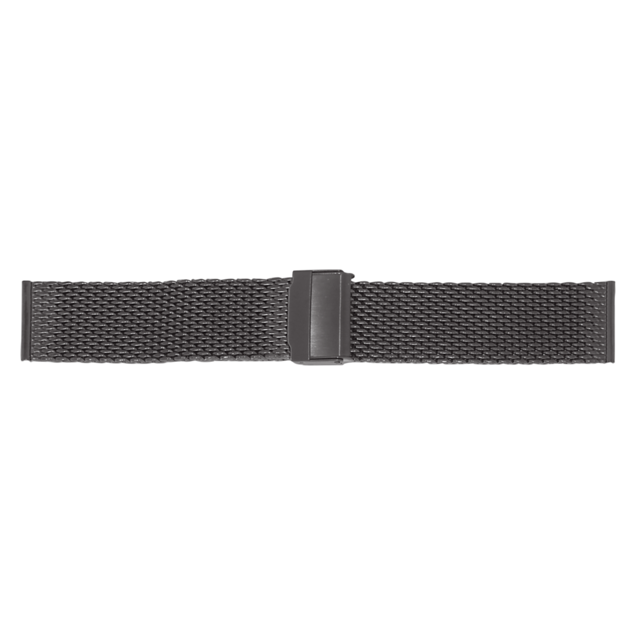 Horlogeband edelstaal 336 zwart pvd 24mm