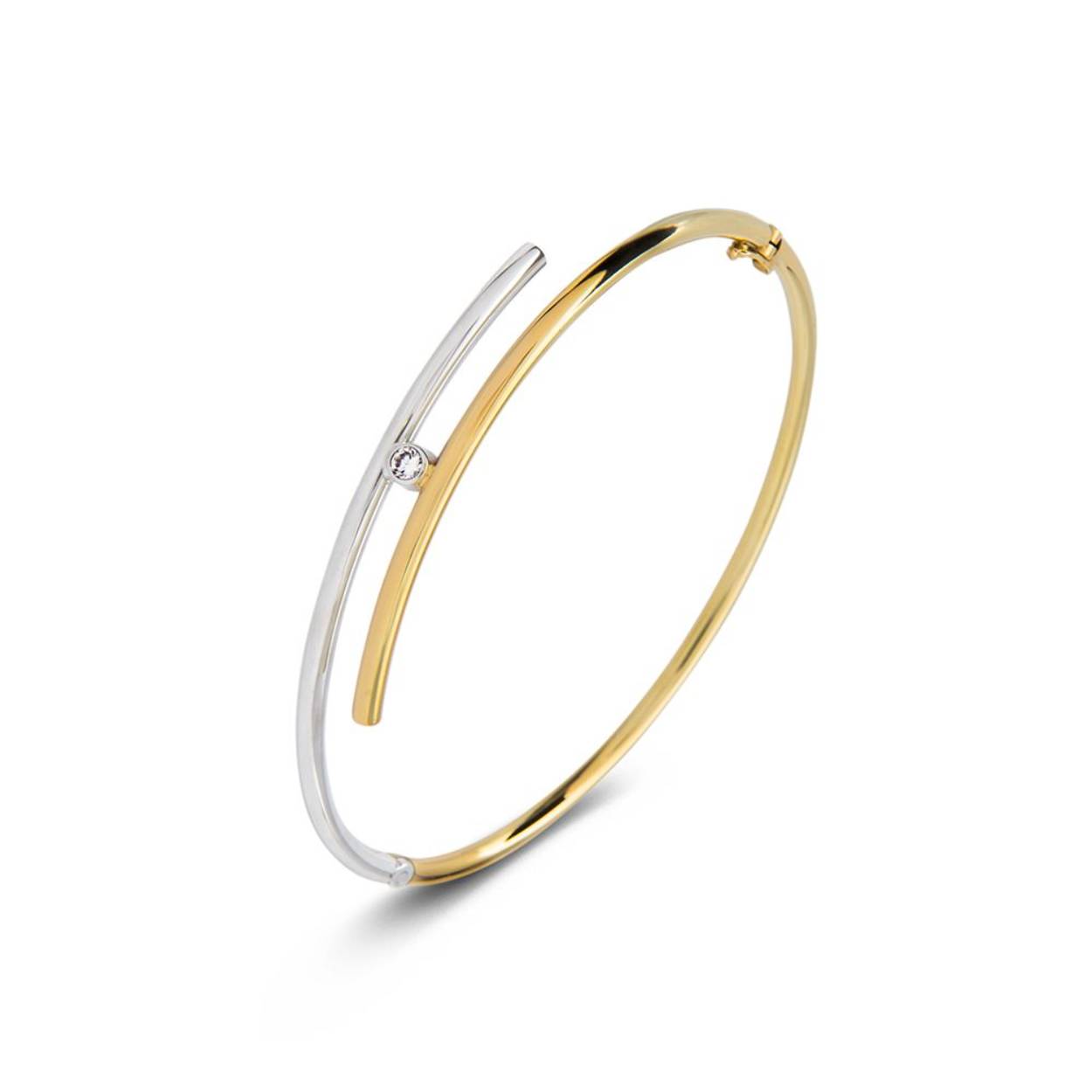 40-A31XX02 Fjory armband diamant zilver kern