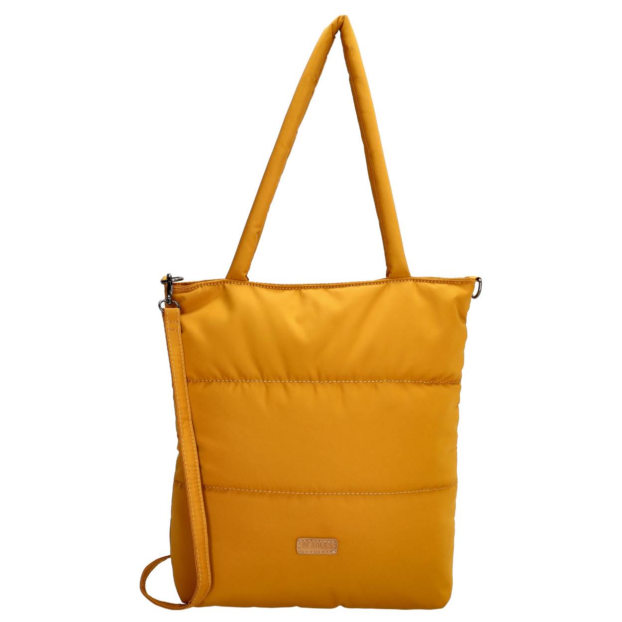 Een shopper is elke dag handig om mee te nemen. Dit te leuke item komt uit de Calvia serie van Beagles. De tas is compact zodat je 'm gemakkelijk mee kunt nemen, maar als nog al je essentials bij de hand hebt. Het gestikte patroon geeft de shopper een trendy look. De shopper heeft een ruim hoofdvak met kleine insteekvakjes. Je draagt de tas aan de handvaten of aan de afneembare schouderband. In welke kleur shop jij 'm? 

De eigenschappen van deze shopper zijn: 

Hoofdvak met ritssluiting
Dubbele lange handvaten
Verstelbare en afneembare schouderband 