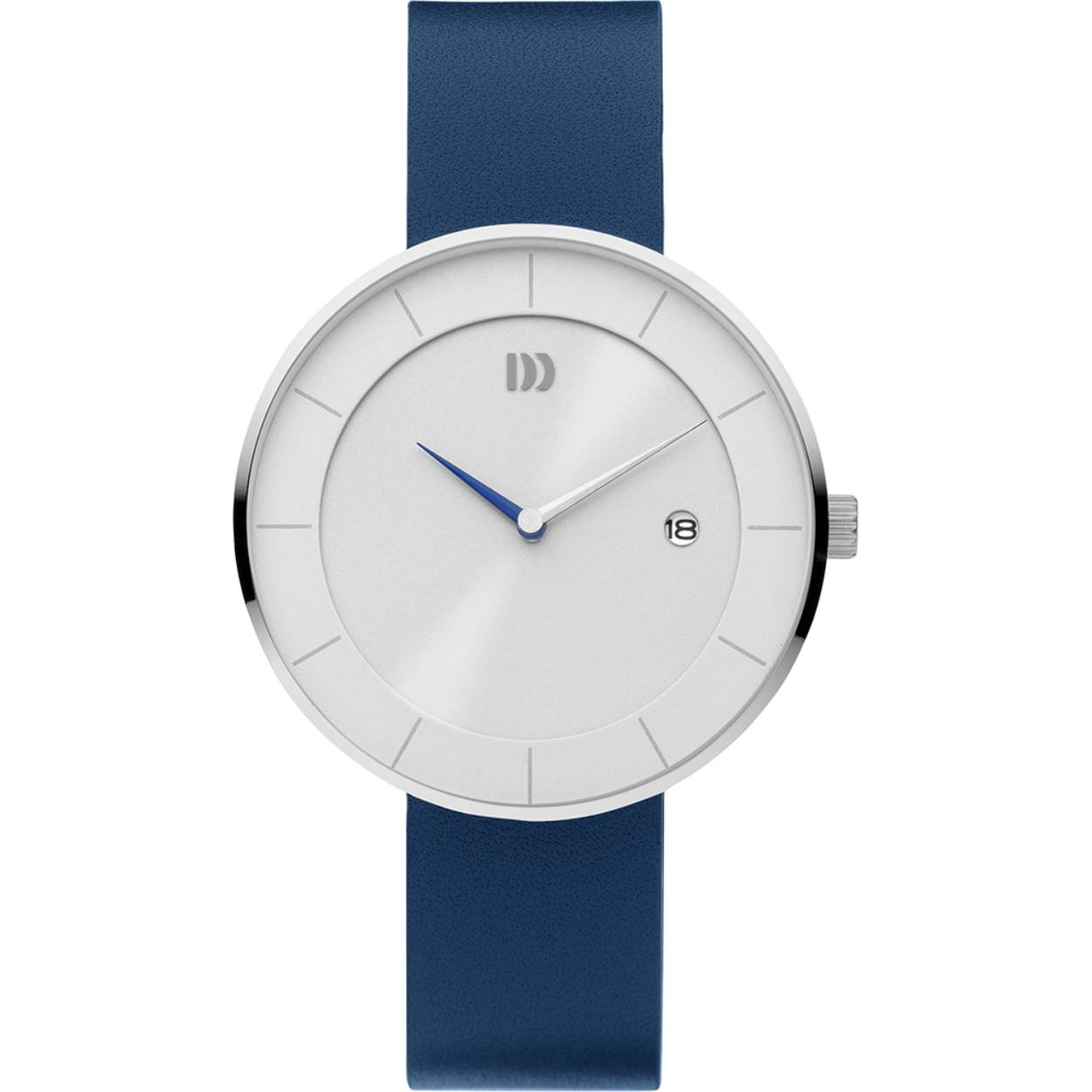 Danish Design Studio Globe Silver/Blue  -Saffierglas - Solar