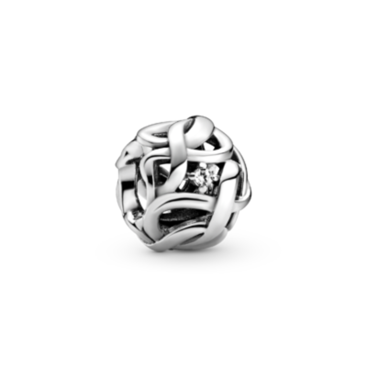 Pandora charm zilver infinity