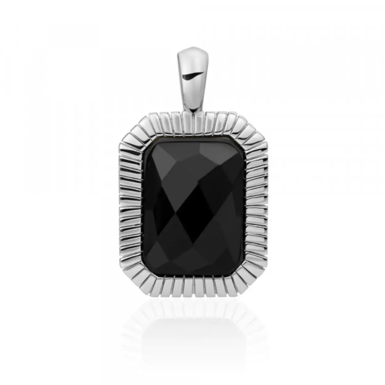 Pendant - Silver - Onyx Baguette
SP23-G07
