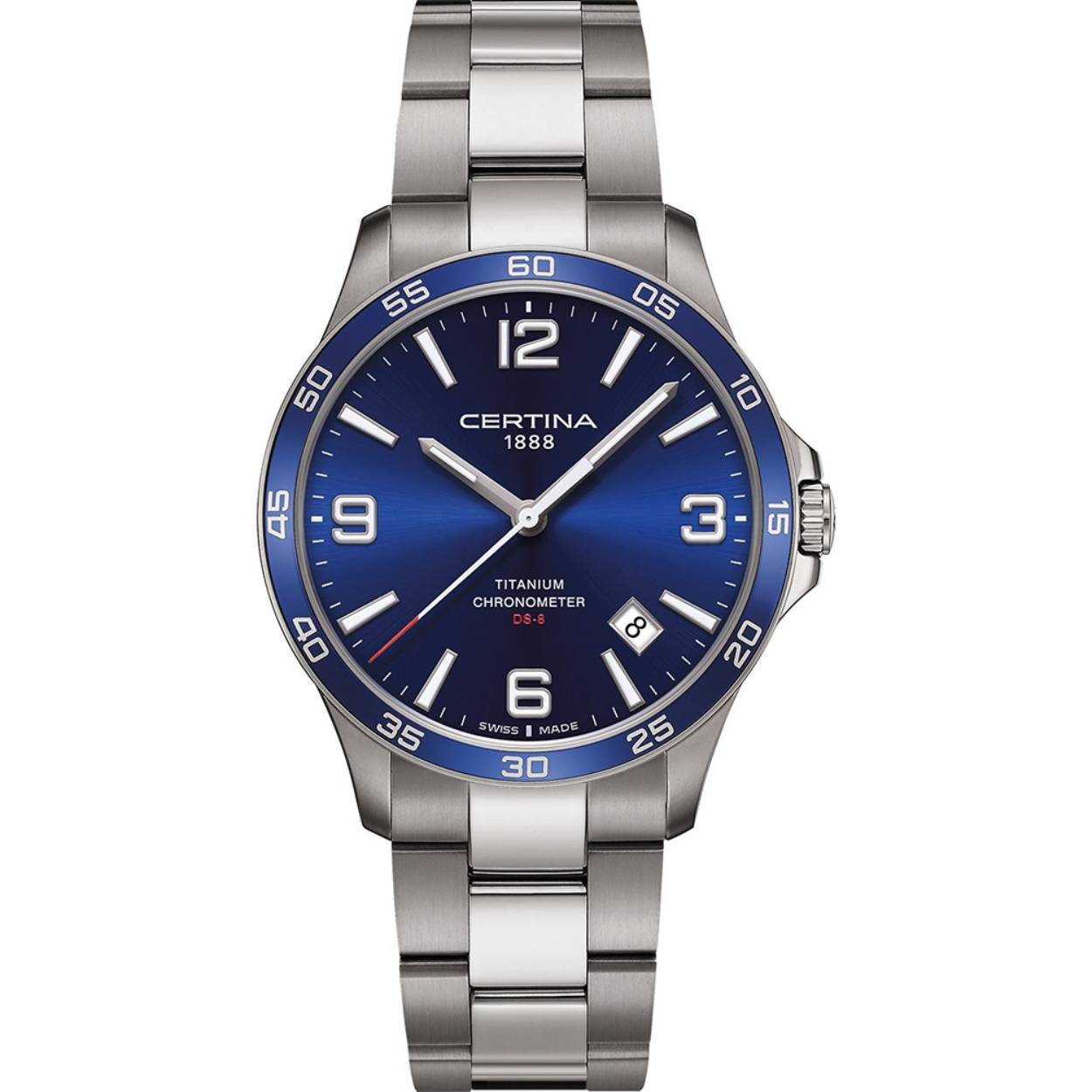 Certina herenhorloge Certina DS 8 titaan C0338514404700
