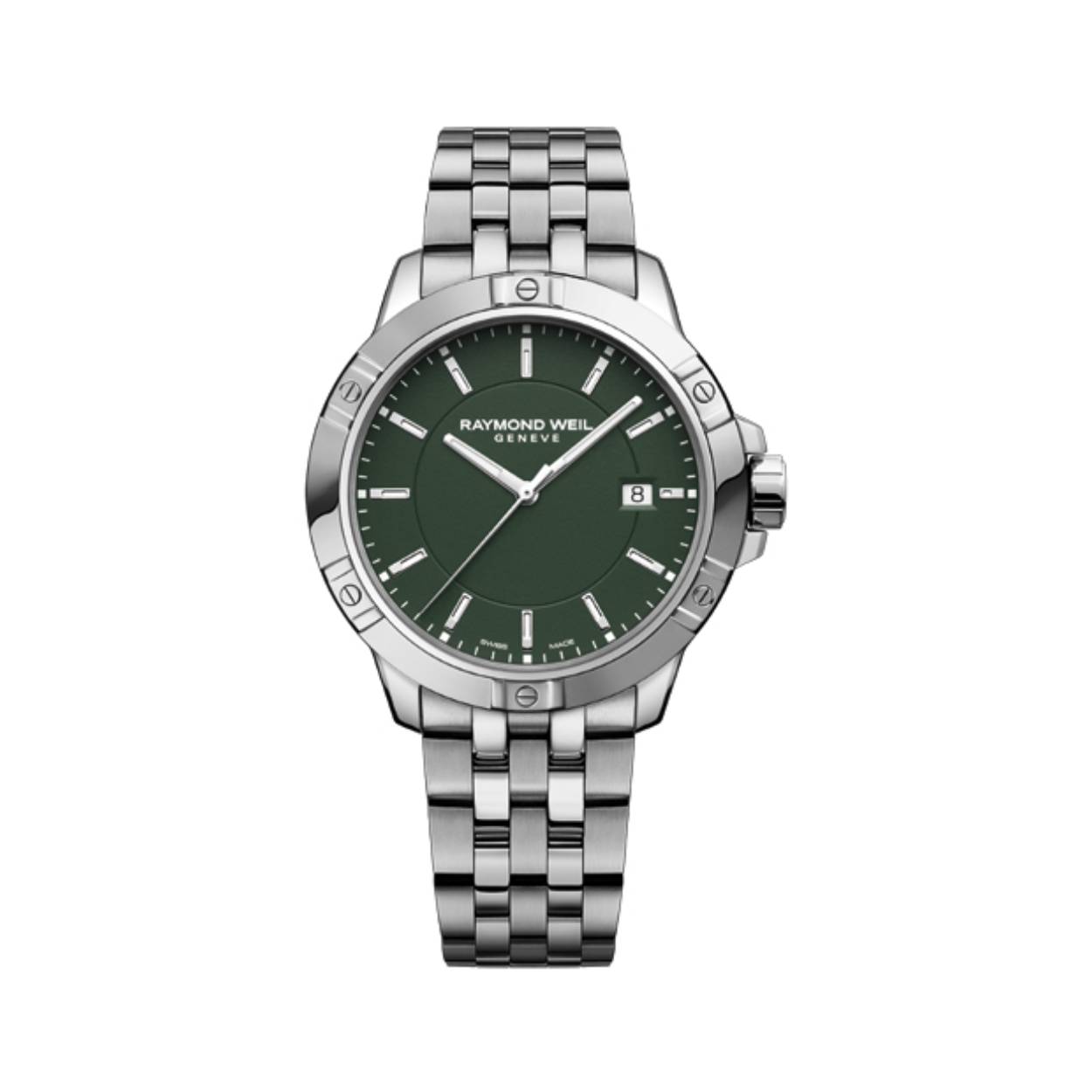 Dit is een horloge van het merk Raymond Weil gemaakt voor heren.
De specificaties zijn als volgt:
Kastmaat: 41 mm