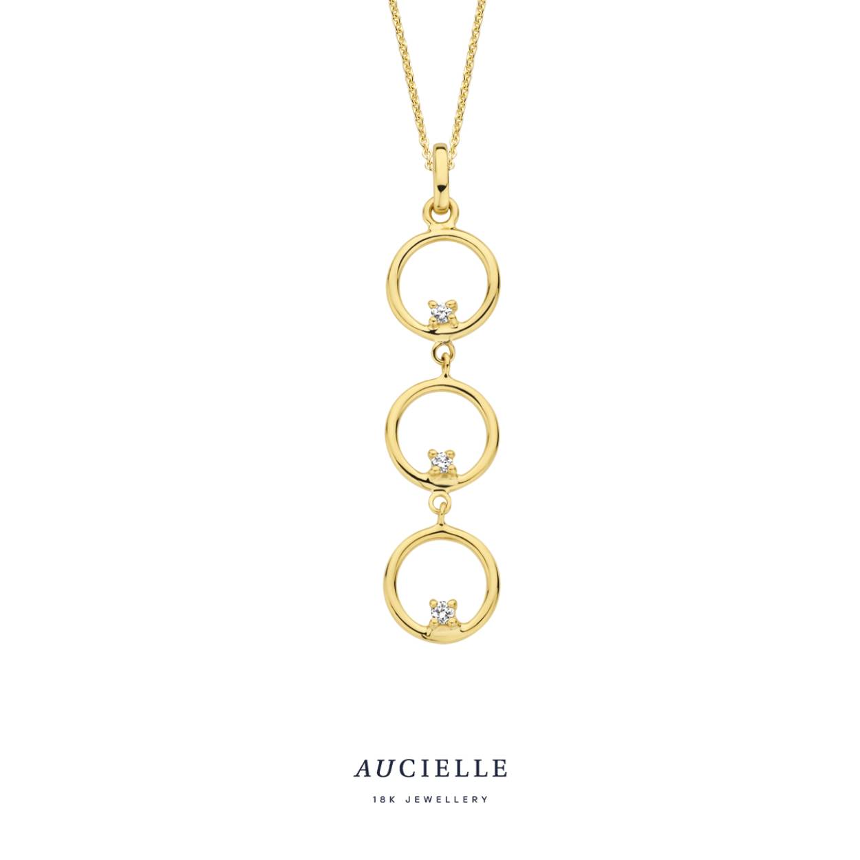 AuCielle Hanger Goud 18k Briljant