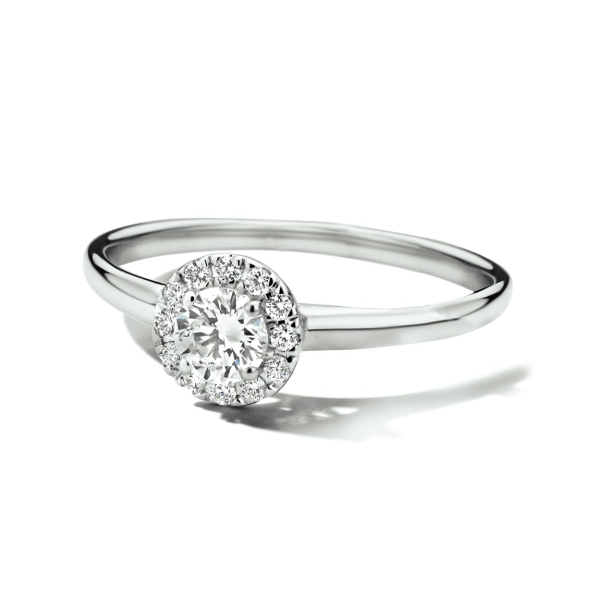 ring briljant 0.33ct. GH/SI mt 17