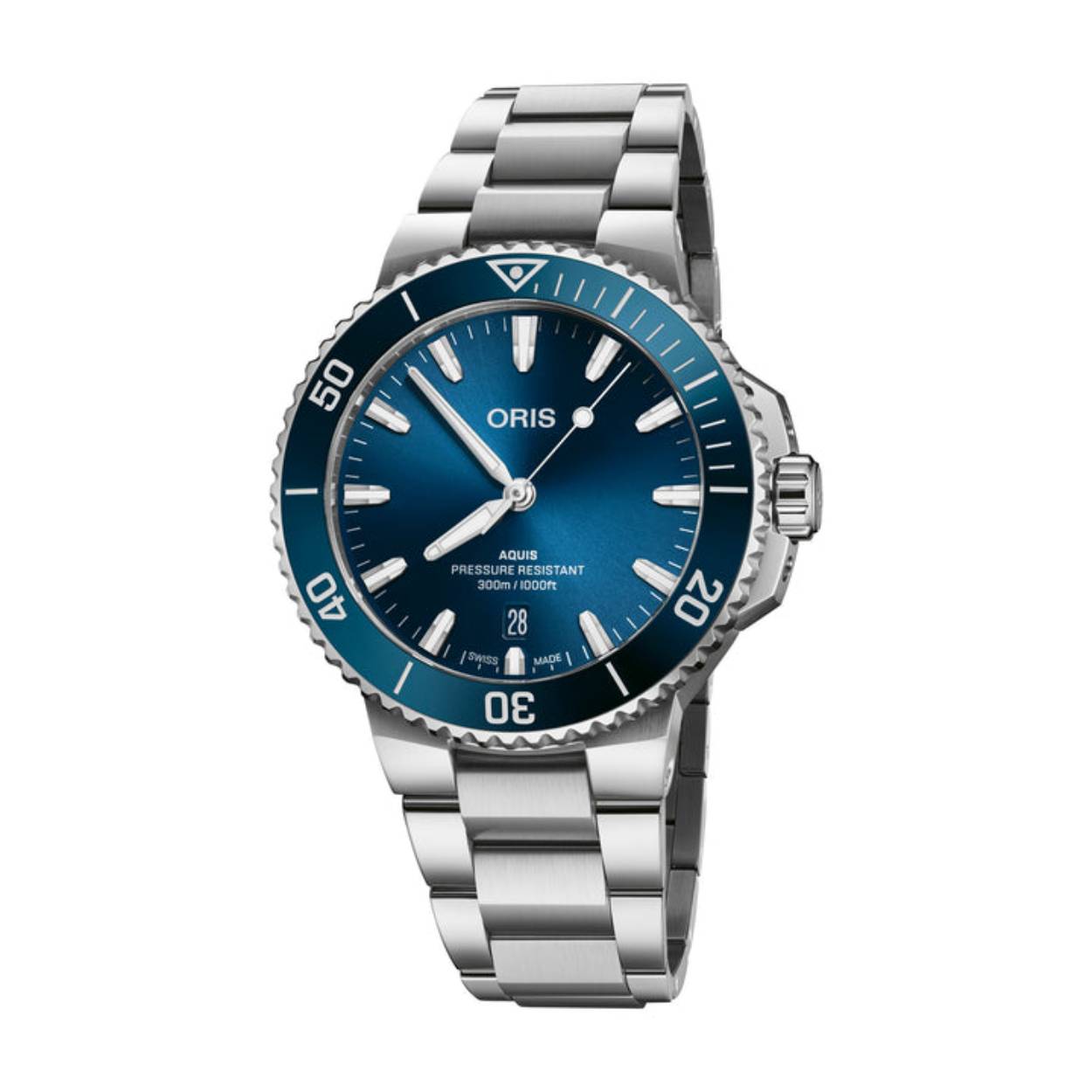 Aquis date blue 41.5mm model 2024