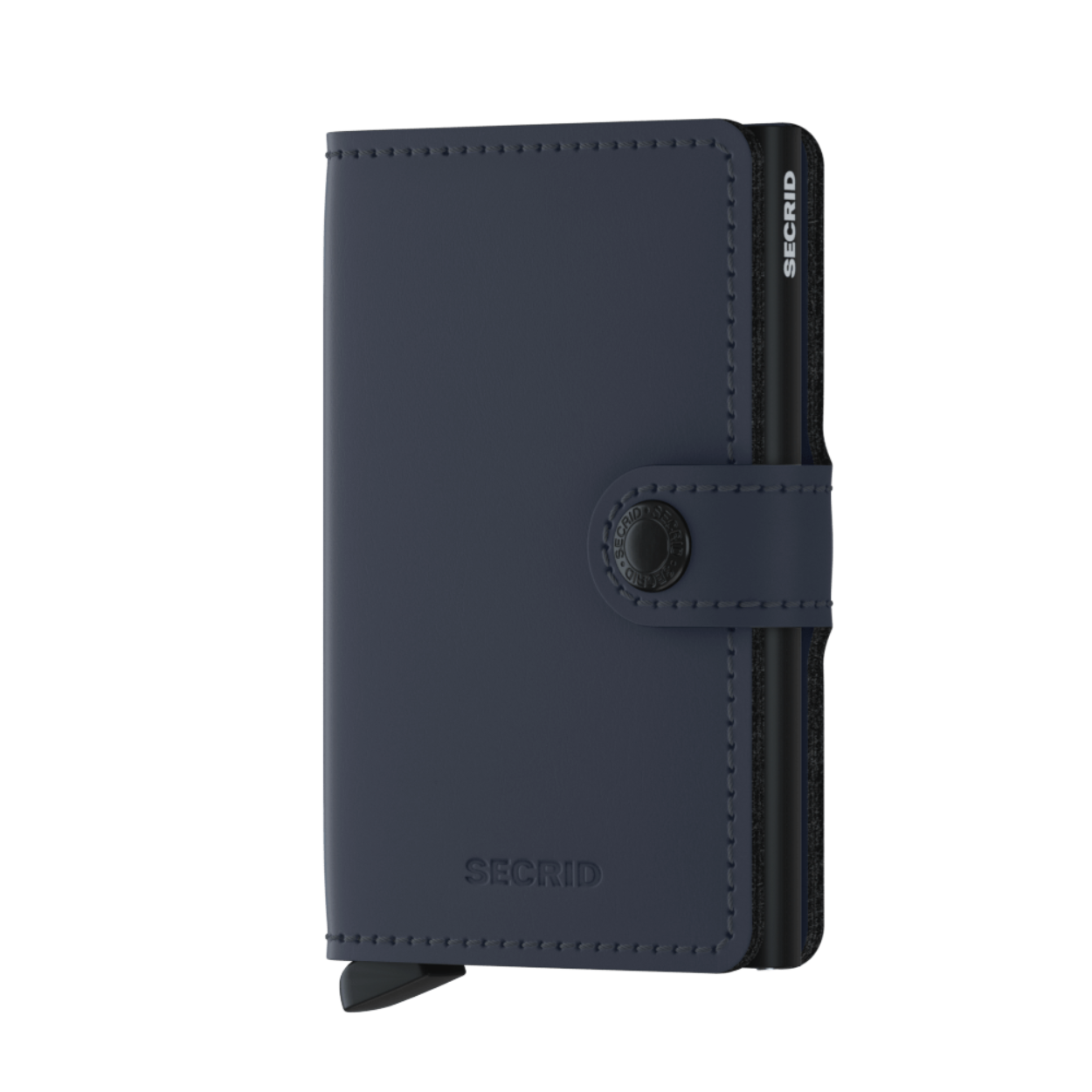 Miniwallet Matte Nightblue is gecorrigeerd leer, gemaakt in Nederland van Europese runderhuiden. Bezoek onze leerpagina voor meer informatie over leereigenschappen, ons productieproces en verzorgingsinstructies.

Draagt
4 verdikte of 6 platte kaarten
4 extra kaarten
Bankbiljetten
Visitekaartjes
Bonnetjes
Afmetingen en gewicht
65 x 102 x 21 mm
72 g