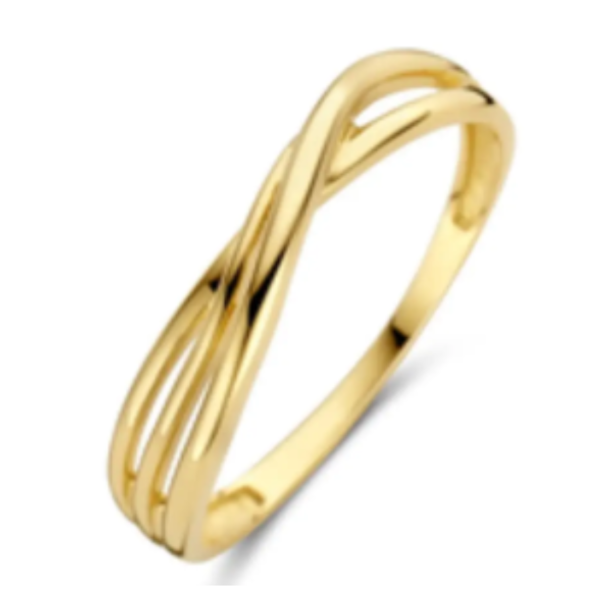 Gouden Ring maat 55
