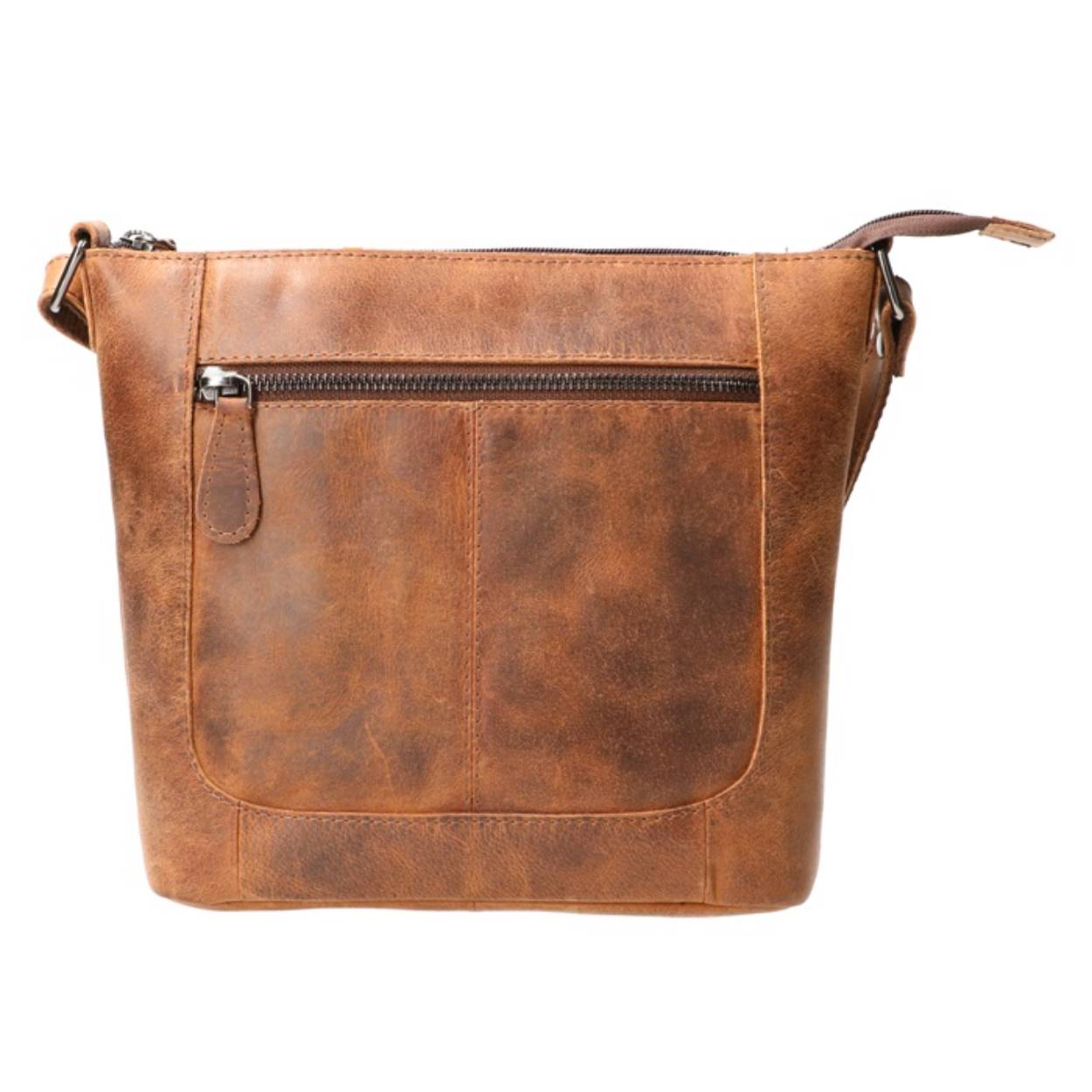 Mooie stoere eenvoudige damestas voor dagelijks gebruik.

Afmetingen:
Hoogte 22cm x breed 22cm x diep 8cm