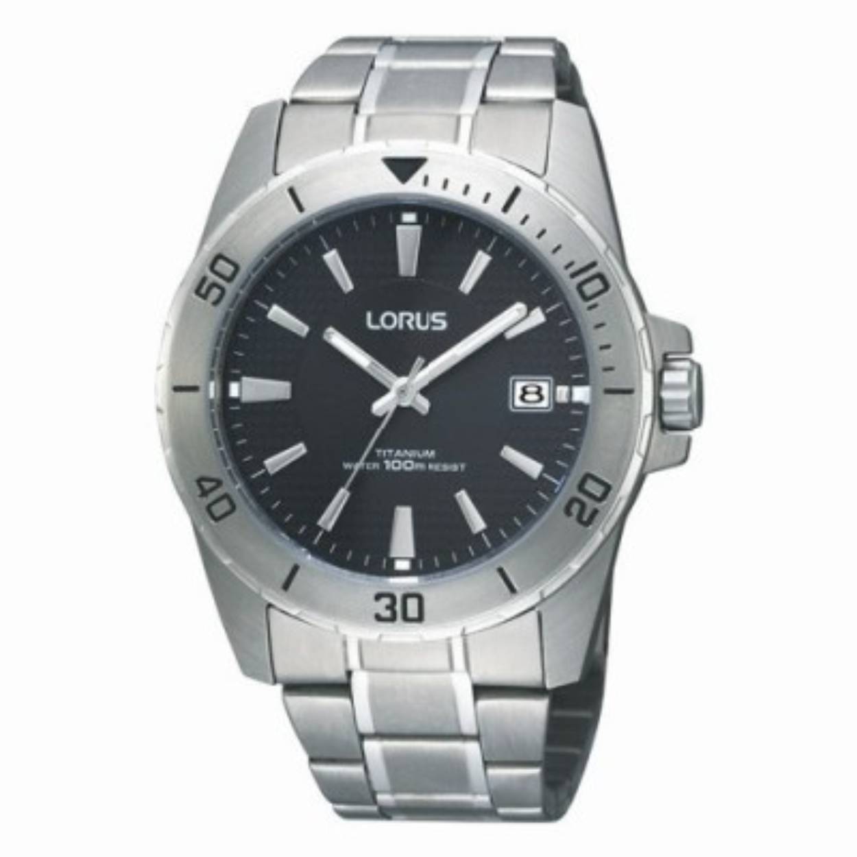 Prachtig Titanium horloge van het merk Lorus.