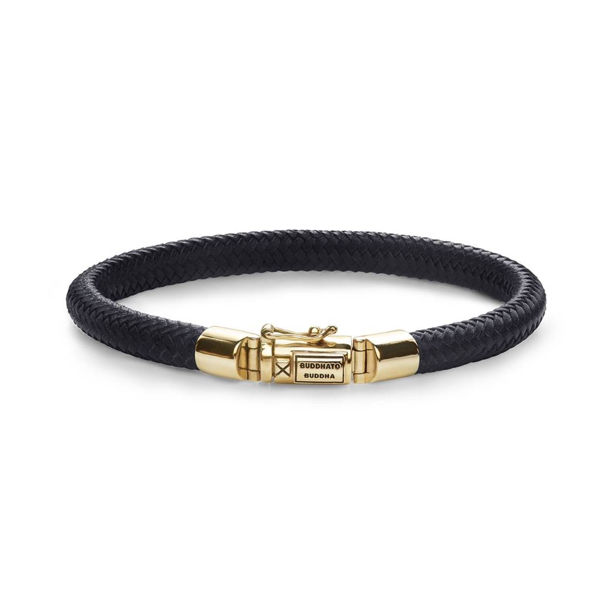 Bennet Leather Gold Bracelet YG