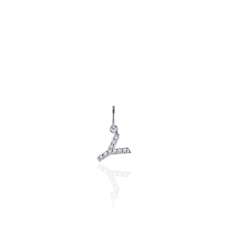 Letter Y zilver