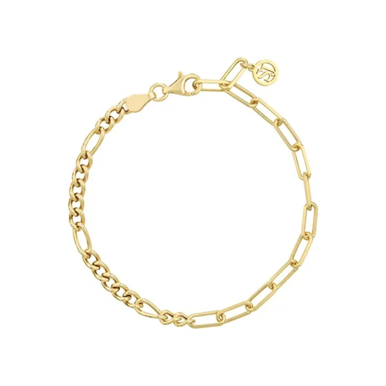 Sif Jakobs armband Dorno zilver 18 krt. goldplated SJ-B2461-YG