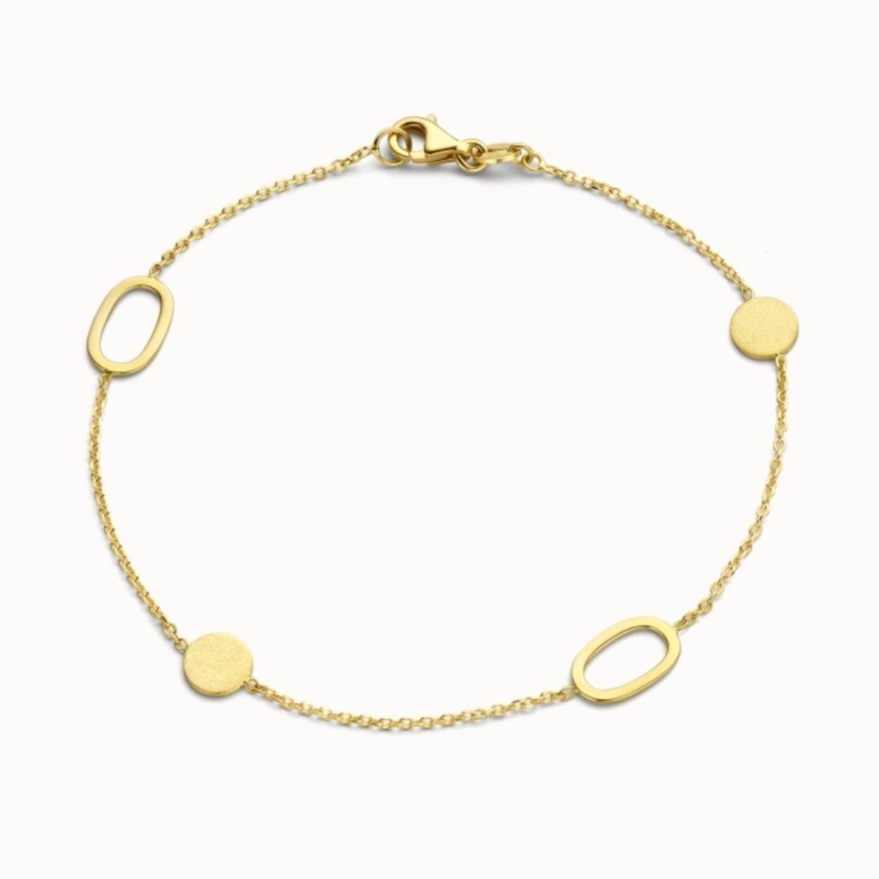 Armband in 18kt geel goud