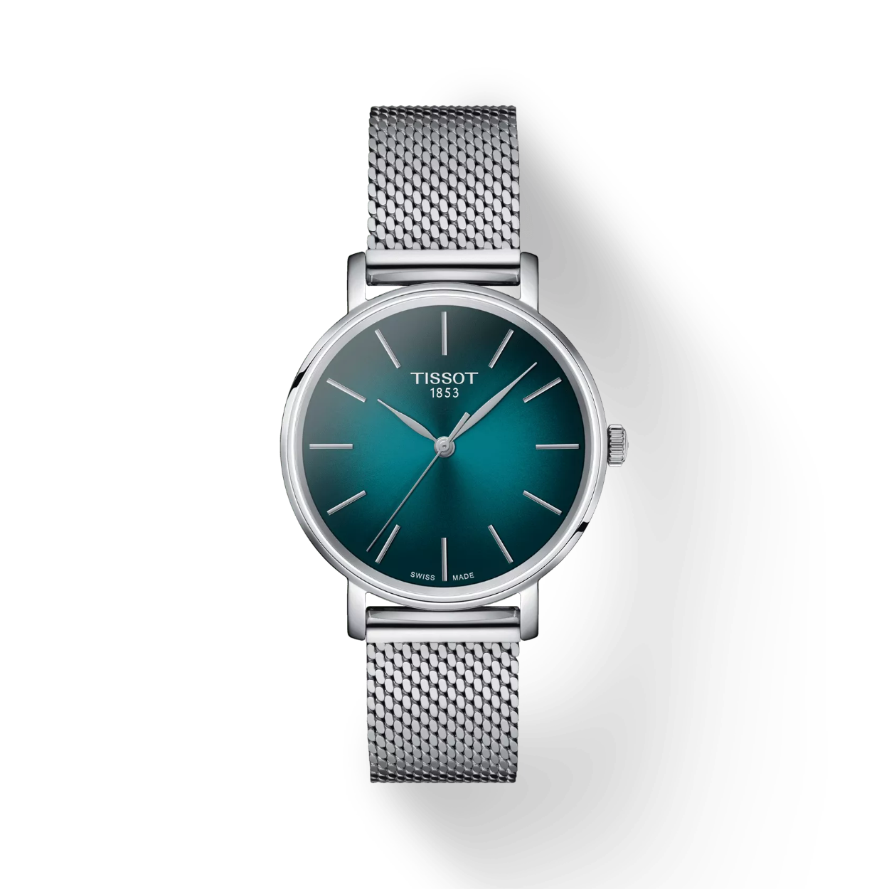 De TISSOT EVERYTIME is een prachtig horloge met een klassiek design en hoogwaardige materialen. Dit horloge heeft een analoge tijdaanduiding en werkt op een quartz uurwerk, wat zorgt voor een nauwkeurige tijdweergave.

Met een diameter van 40 mm en een hoogte van 10 mm heeft dit horloge een mooie en elegante uitstraling. De ronde behuizing is zilverkleurig en gemaakt van roestvrij staal, wat zorgt voor duurzaamheid en een luxe uitstraling.
