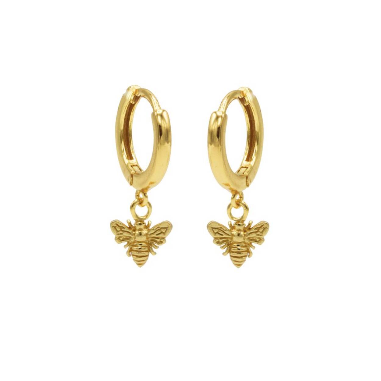 Karma Oorbellen Symbols Bee Goldplated