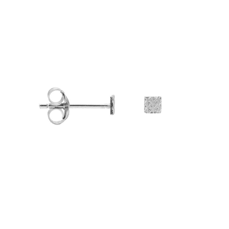 Karma Symbols Square Structure Silver
