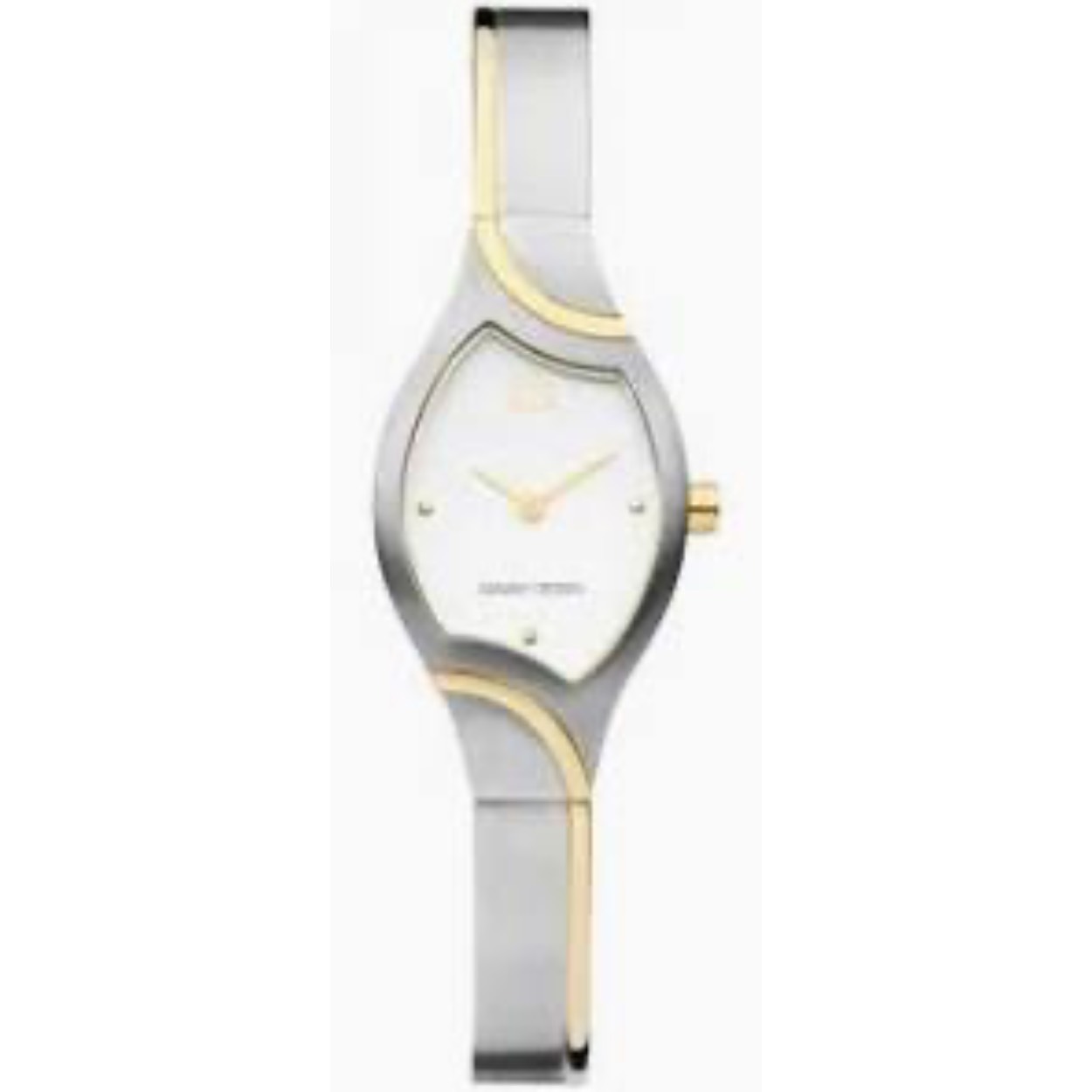 Danish Design Annarosa goud-zilverkleurig dameshorloge titanium