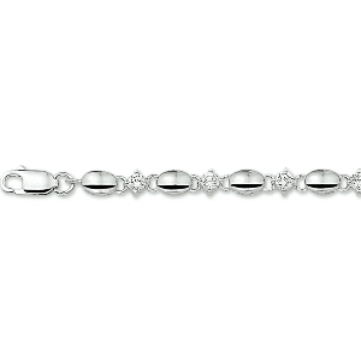 Zilveren armband met zirkonia KA1322850
