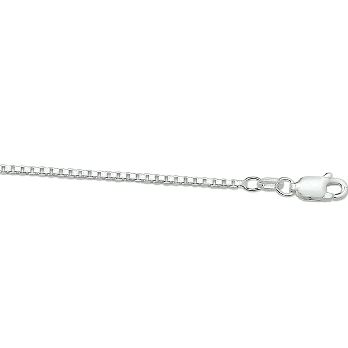 zilveren collier 60 cm