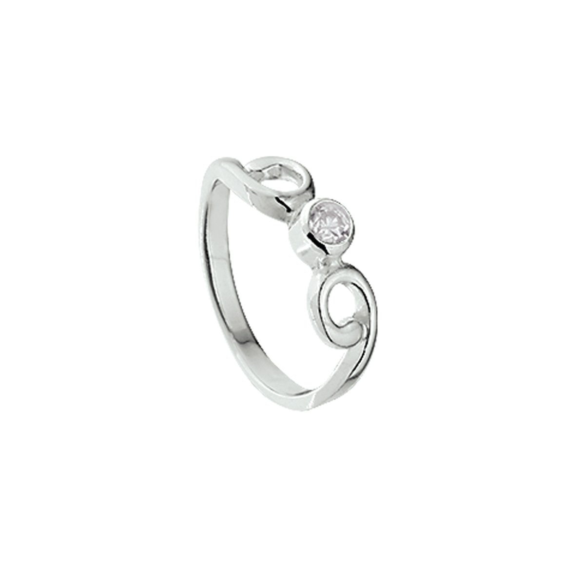 Gender: kinderen
Ringmaat: 13.00 mm (41)
Breedte: 4.5 mm
Zetting: solitaire (kastzetting)